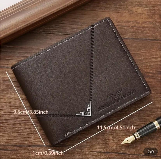 MENS LEATHER WALLET (STYLE 1)