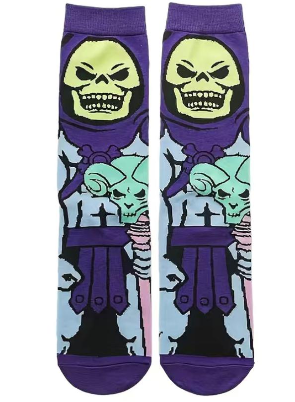 Skeleton Scary Socks