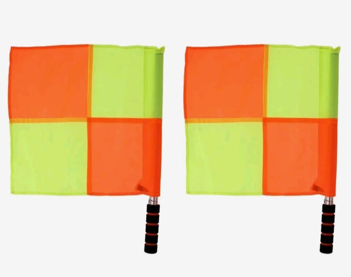 FOOTBALL REFEREE LINESMAN FLAGS