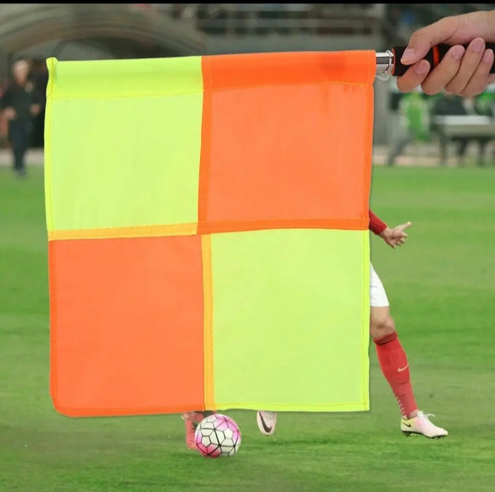 FOOTBALL REFEREE LINESMAN FLAGS