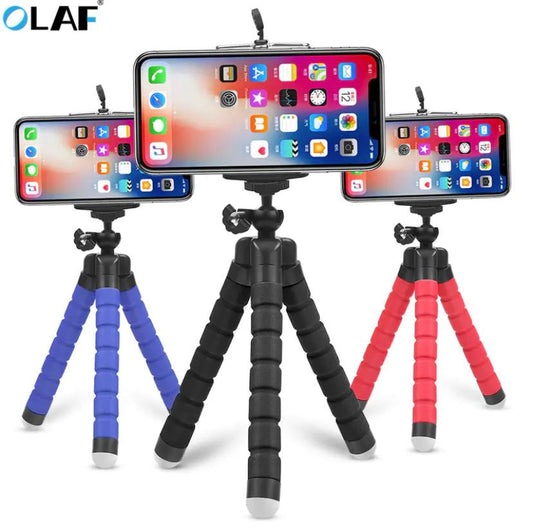 FLEXIBLE OCTOPUS TRIPOD UNIVERSAL PHONE HOLDER