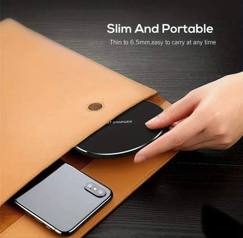 TABLE DISC WIRELESS PHONE CHARGER