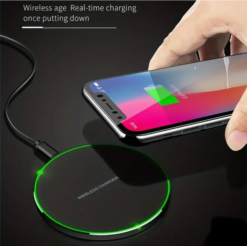 TABLE DISC WIRELESS PHONE CHARGER