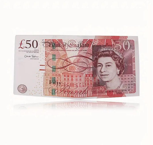 £50 NOTE CARD AND NOTES WALLET