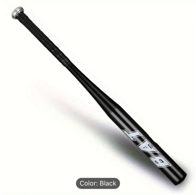 50.8cm BLACK ALUMINIUM BASEBALL BAT